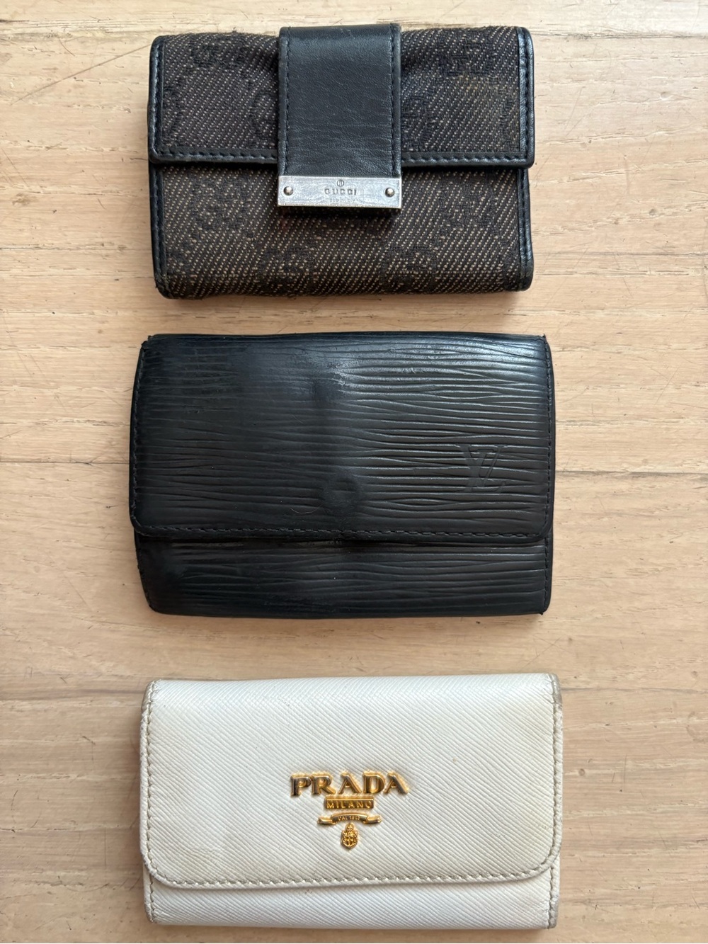 Luxury Key Holder Set - Gucci, Prada & Louis Vuitton